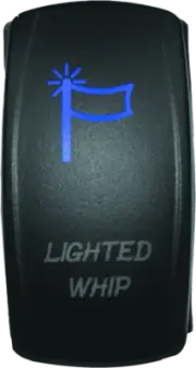 DragonFire Racing Lighted Switch Whip On/Off Blue | 521393