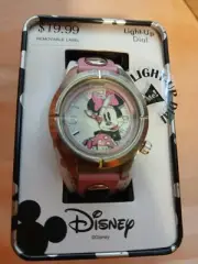 Minnie Mouse Disney Light Up Watch