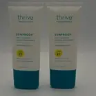Thrive Causemetics Sunproof 3-in-1 Invisible Priming Sunscreen - SPF 37 1 Oz 2pc