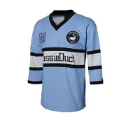 CRONULLA SHARKS NRL TEAM 1988 RETRO HERITAGE REPLICA MENS JERSEY