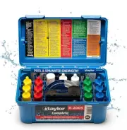 Taylor K2005 High Range Swimming Pool Total and Free Chlorine Bromine 1 Pack