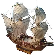 Sailing Boat Kits, 3D Puzzle Ship Model, Desk Decoration, DIY Hobby Ship Watercraft, 1/100 Paper Sailboat Ship Kits for Gifts