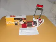KITCHEN RED FRENCH FRY SLICER NEW IN BOX