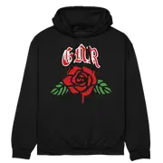 GN'R Rose Hoodie Cotton fabric