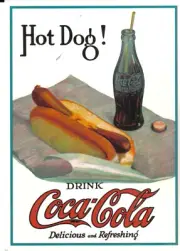 Coke Coca Cola Postcard Advertising Americana 6300-56