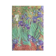 Paperblanks Journal Van Gogh's Irises Midi Hardcover Lined
