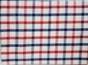Printed Fabric Tablecloth,60"x84"Oval,PATRIIOTIC USA RED,WHITE&BLUE COLORS#1,CCL
