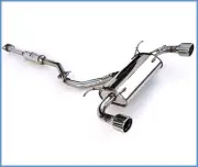 Invidia FRS Q300 w/ Rolled SS Tips Cat- Back Exhaust FOR Subaru BRZ/Scion
