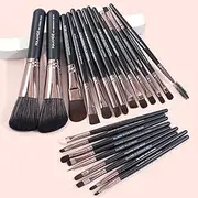 Set of 22 PCS Makeup Brush Kit for Foundation Liquid Blending Powder Eyeshadow Blush Cosmetics Concealer Brushes with Soft & Dense Bristles Assorted Color 3