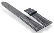 19mm Genuine PATEK PHILIPPE Watch Strap Dark Blue Alligator - 19/16mm - NEW