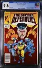 SECRET DEFENDERS 1 CGC 9.6 WHITE PAGES NEWSSTAND WOLVERINE MARVEL COMICS 1993