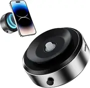 Magnetic Suction Phone Mount, Electric Portable 360° Rotatable Magnetic Car Suction Cup Holder, for Car/Gym/Mirror/Smooth Surface, Compatible with Magsafe iPhone 15/14/13/12 & Most Phones
