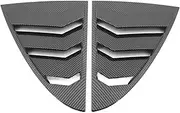 Compatible for Benz A Class A180 A200 W176 A160 A250 A45 AMG Hatchback 2013-2018 Side Quarter Window Louver Cover Trim Sticker ABS(Carbon Fiber)
