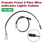 For BMW G310R F750GS HP4 Female Front/Rear 2 Pins Wire Turn Signal Lights Cables