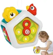 Baby Activity Cube,Sensory Toddler Activity Cube - Preschool Learning Educational Development Fidget Games Toys for Travel, Enhances Fine Motor Skills