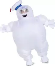 Mini Puft Inflatable Ghostbusters Afterlife Fancy Dress Halloween Child Costume