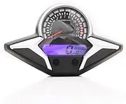 Motorcycle Speedometer Tachometer Table Black ABS ABS Motorcycle Odometer, for CBR250R CBR 250 CBR250 2011 2012 2013 Motorcycle Trip Meter
