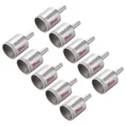 26mm Diamond Drill Bits Hole Saws for Glass Ceramic Porcelain Tiles 10 Pcs