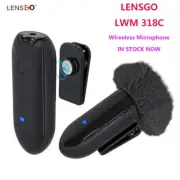 New LENSGO LWM 318C Lavalier Wireeless Microphone For Mobile Phone SLR Cameras