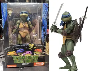 模型手辦 NECA 忍者神龜  7寸可動  1990電影版 TMNT 限定版 人偶模型手辦