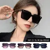 在飛比找遠傳friDay購物優惠-【SUNS】潮流時尚墨鏡 簡約大框款太陽眼鏡 抗UV400