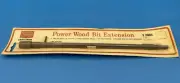 SEARS Craftsman Power Wood Bit Extension 13" 92090 VINTAGE NEW Free Shipping!