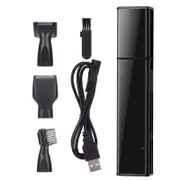 Portable 4 In 1 Rechargable Ear Nose Trimmer Electric Close Shaver Beard Eyebrow Face Trimer Set For Men With Washable Blade