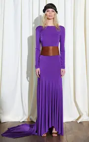 [SIEDRÉS] Skye Open-Back Maxi Dress