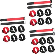 Happyyami 3sets Noise- Poultry Collars Anti-Crowing Neckbands Rooster Neck Belts Crow-Proof Bands for Easy Use Nylon Material 8pcs*3