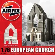 Airfix A75006 1/76 Resin Battle Damaged European Church