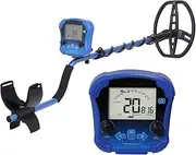Metal Detector, Professional Underground Depth Gold Detector with Treasure High Frequency Pinpoint, for Gold and Silver Jewelry, Coins, relics