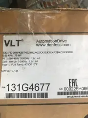 Danfoss AutomationDrive VLT FC-301PK55T4E21H2. 131G4677 .75HP New