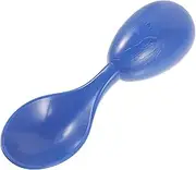 KOMBIUDA Eating Tools Mini Spoon Portable Soft Rubber Prison Correctional Anti-Swallowing Design
