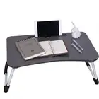 CNNINGYI Folding Laptop Desk (Black) Foldable Laptop Table, Portable Standing