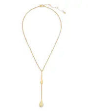 kate spade new york Molten Lariat Necklace in Gold Tone
