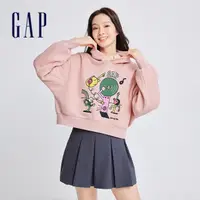 在飛比找momo購物網優惠-【GAP】女裝 Gap x JEREMY VILLE聯名 L