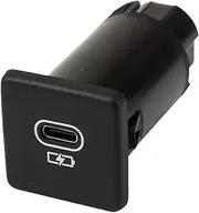NNISIT LR150198 Console USB-C Connector Auxiliary Jack Adapter Car Charger Socket Compatible with Rover Defender Range Rover