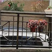 Garden Fence Animal Barrier, Heavy Duty Garden Fencing Plastic Safety Mesh Pool Snow Fencing for Poultry Chicken Patio LFFH (Size : 1.2x50m, Thickness : 0.9mm)