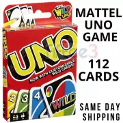 Mattel UNO Card UNO Family Game UNO Children Friend Party Wild card game UKSTOCK