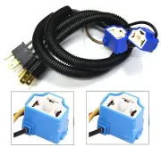 Extension Wire Ceramic A H5054 Two Harness Head Light Bulb Adapter Replacement