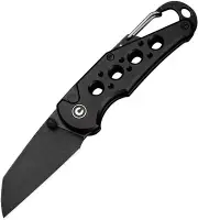 NEW Civivi Pragma Button Lock Black Folding Knives