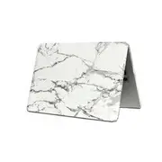 Marble Matte Stone Hard Case Cover Top Bottom Shell For Macbook Air Pro 12 Inch 11731 WHITE GRAY