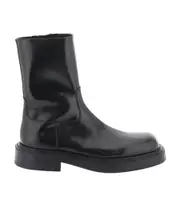 Salvatore Ferragamo Formia Round-Toe Ankle Boots 11,9.5,6,8,9 black