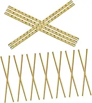 ERINGOGO Guitar Fret Wires Set 19pcs Brass Fret Wires for Classical Electric Guitar Fretboard Replacement
