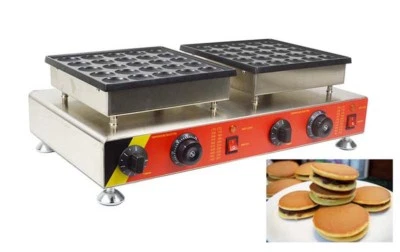 25Holes / 50Holes Commercial Electric Mini Dutch Pancake Waffle Maker Iron Baker