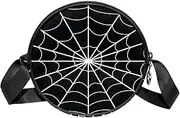 [FVQL] Round Crossbody Bag Purse Messenger Bag Shoulder Bag, Graphic Pattern