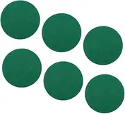 Hockey Flannel Paddles Accessories Round Pad Goal Handles Paddles Pad Air Hockey Paddles Pads Pushers Pads Pushers Handles Kit Air Hockey Pusher Polyester Chemical Fiber Green