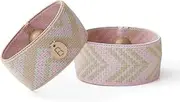 Blisslets Anti Nausea Relief Band - Cartagena Collection - Stylish Motion Sickness Bracelets, Morning Sickness Relief Nausea Bands, Large - 6 3/4" - 7 1/2", soft, breathable material, no gemstone