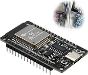 JPGhaha ESP32 Development Board NodeMCU Module ESP-WROOM-32, Type C 2.4GHz Dual-Mode WiFi Bluetooth Dual Cores Microcontroller Integrated, CH340C Chip