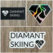 Authentic Diamant Skiing Sticker Decal PICK & CHOOSE Stickers Boot Bags Ski Holo